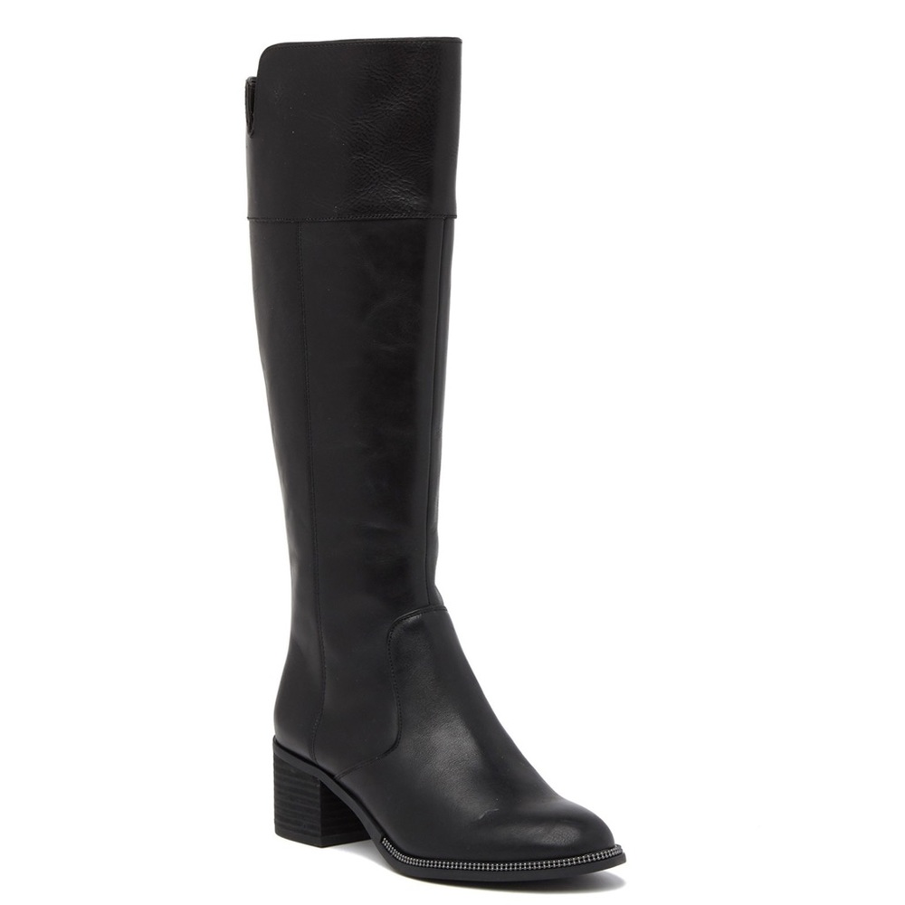 NEW Franco Sarto Lucianna Block Heel Tall Boot